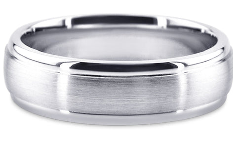 Diamond Cut Platinum Wedding Band PlDC16