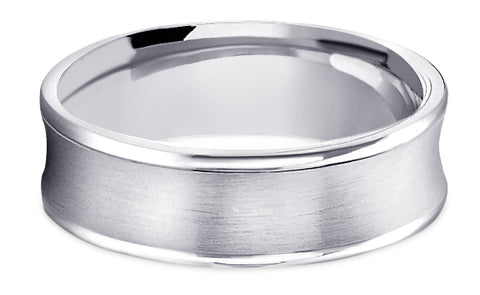 Diamond Cut Platinum Wedding Band PlDC1