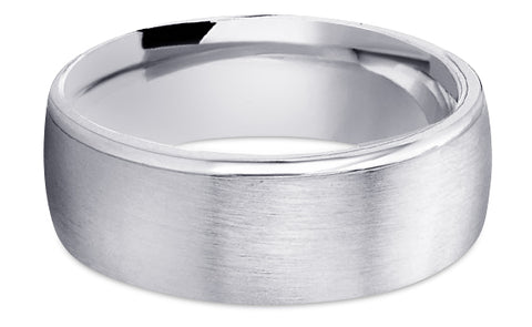 Diamond Cut Platinum Wedding Band PlDC11